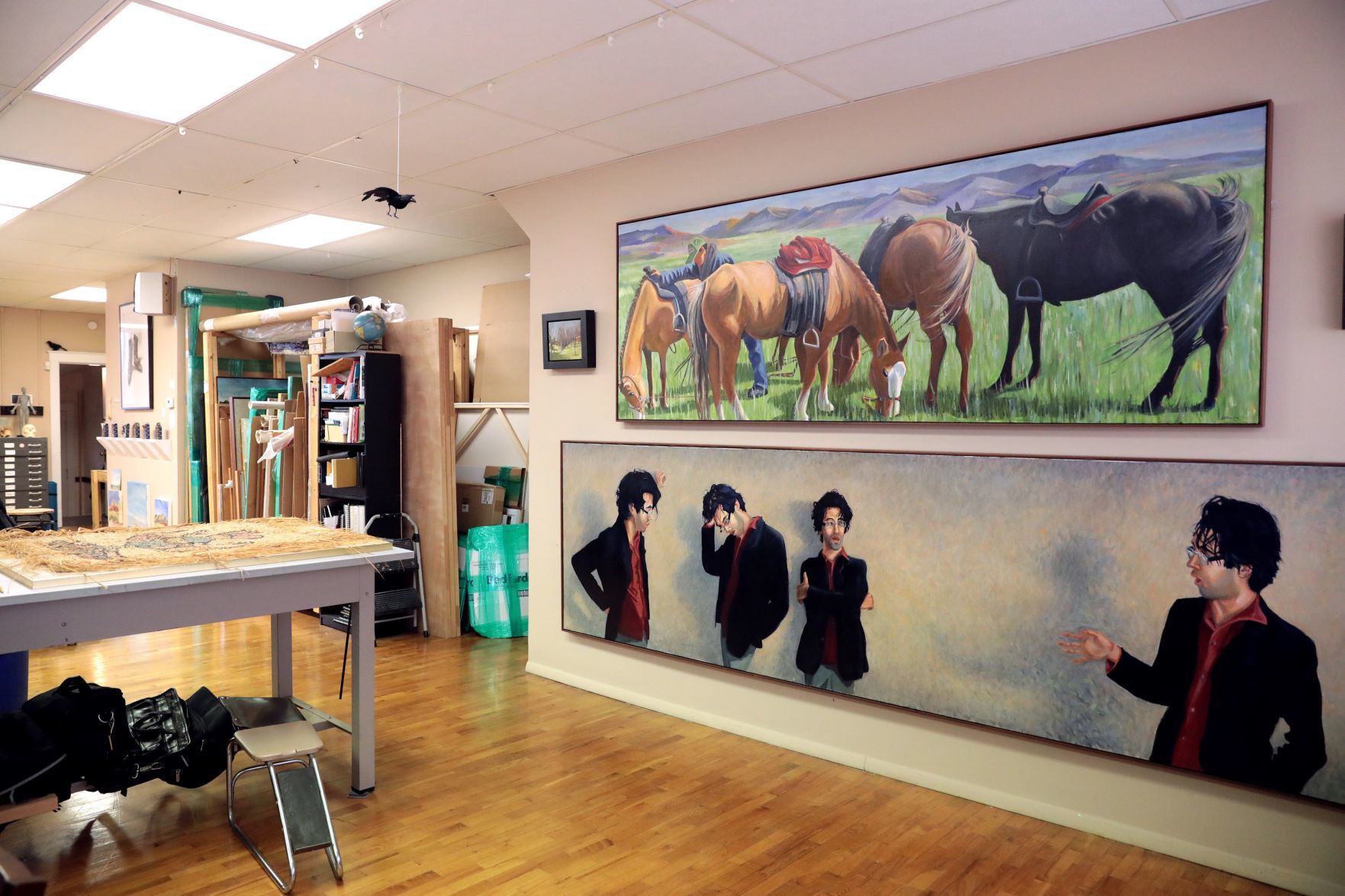 At Home with David and Mary Beth Ottinger in Bevo Mill artist's studio